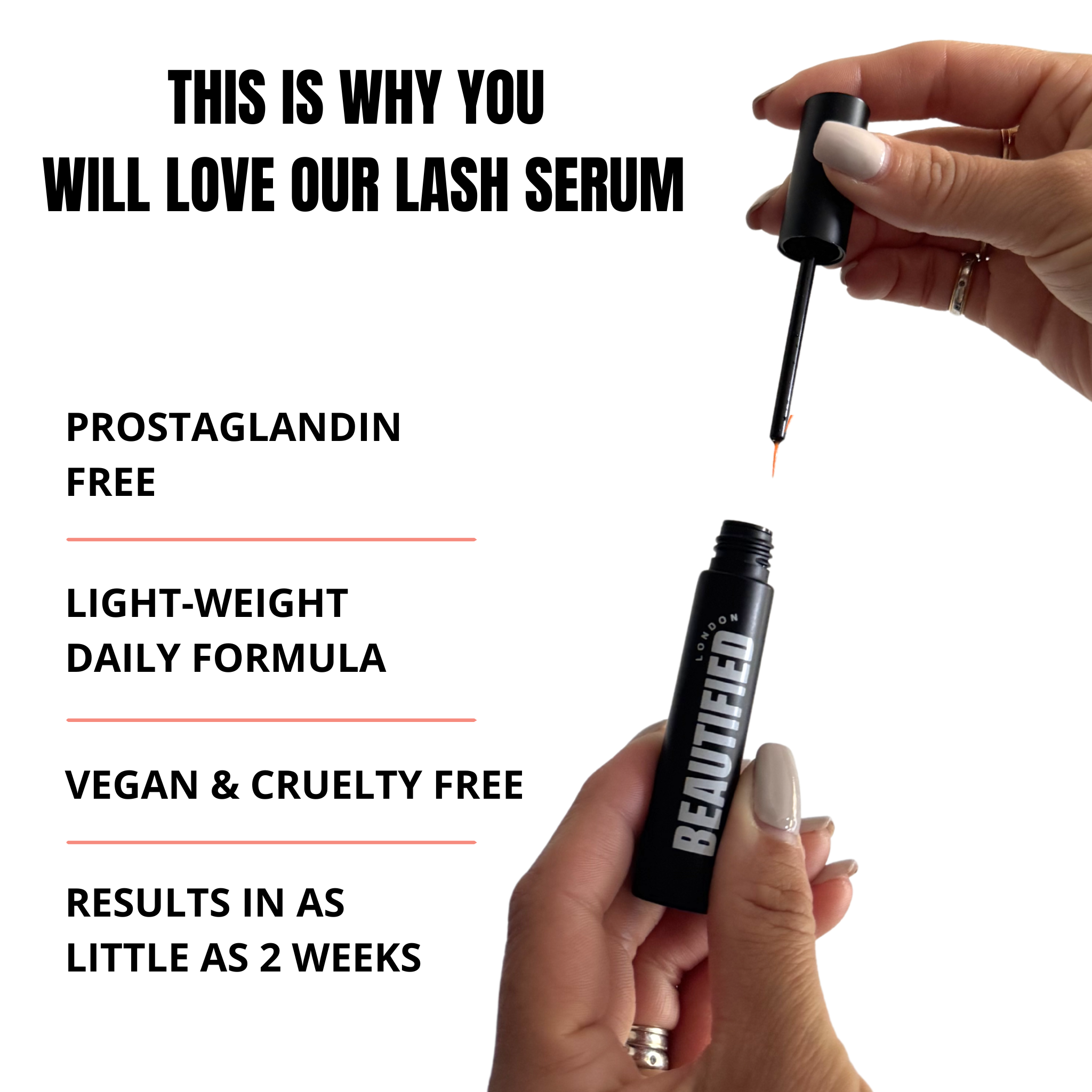 BEAUTIFIED London's Lash Serum